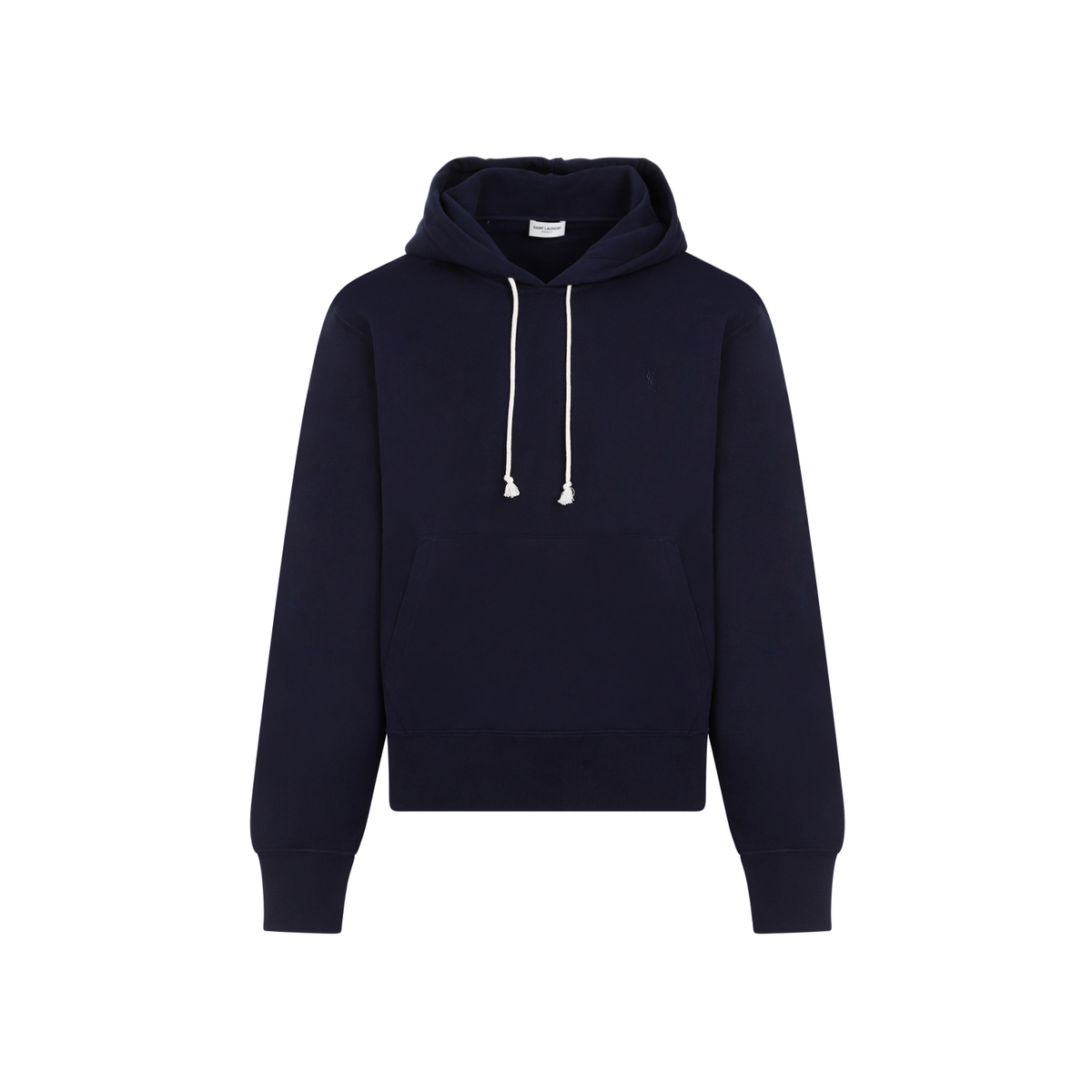【Saint Laurent】marine cotton hoodie Saint-Laurent-Cotton-Hoodie-