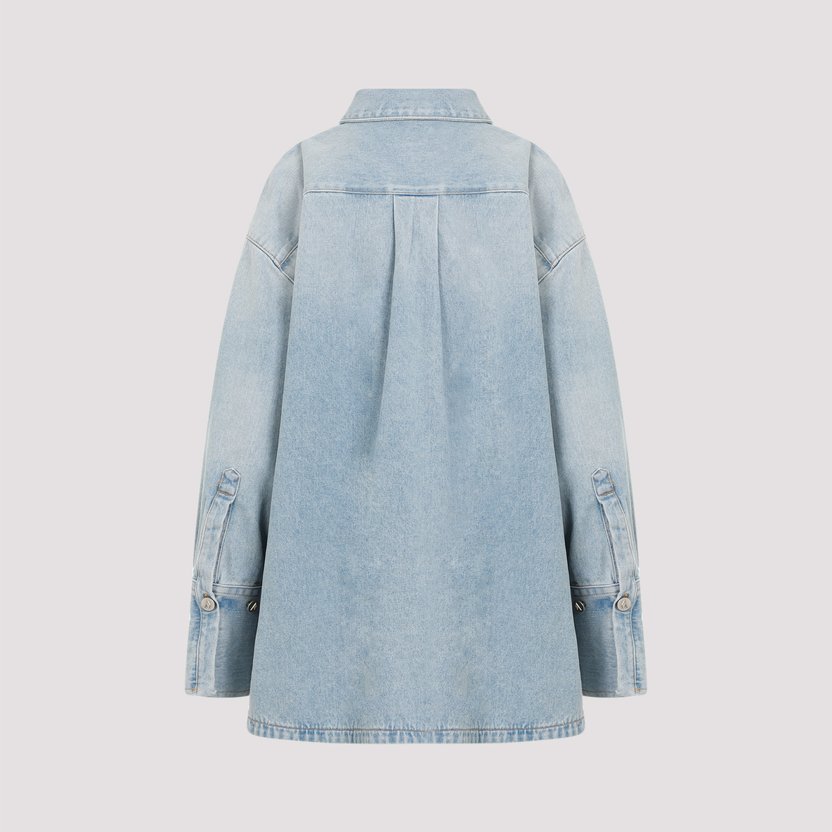 The Attico Denim Shirt - blue | Garmentory