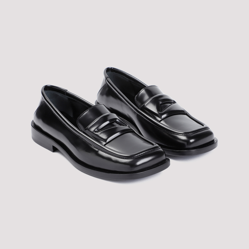 The Attico Amanda Loafers - 100 BLACK | Garmentory