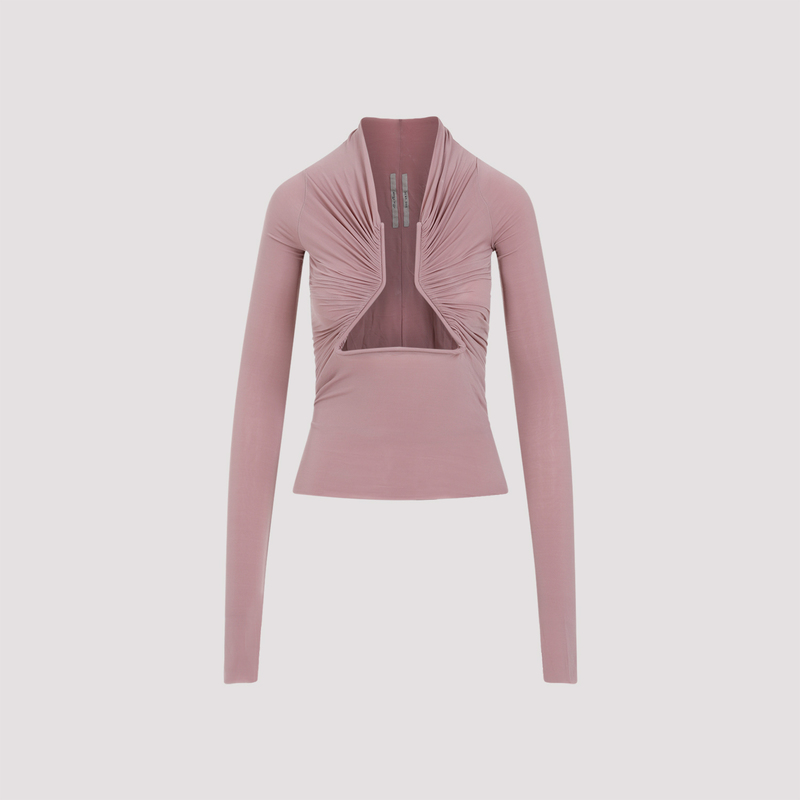 Rick Owens Prong T-shirt - Pink/Purple | Garmentory