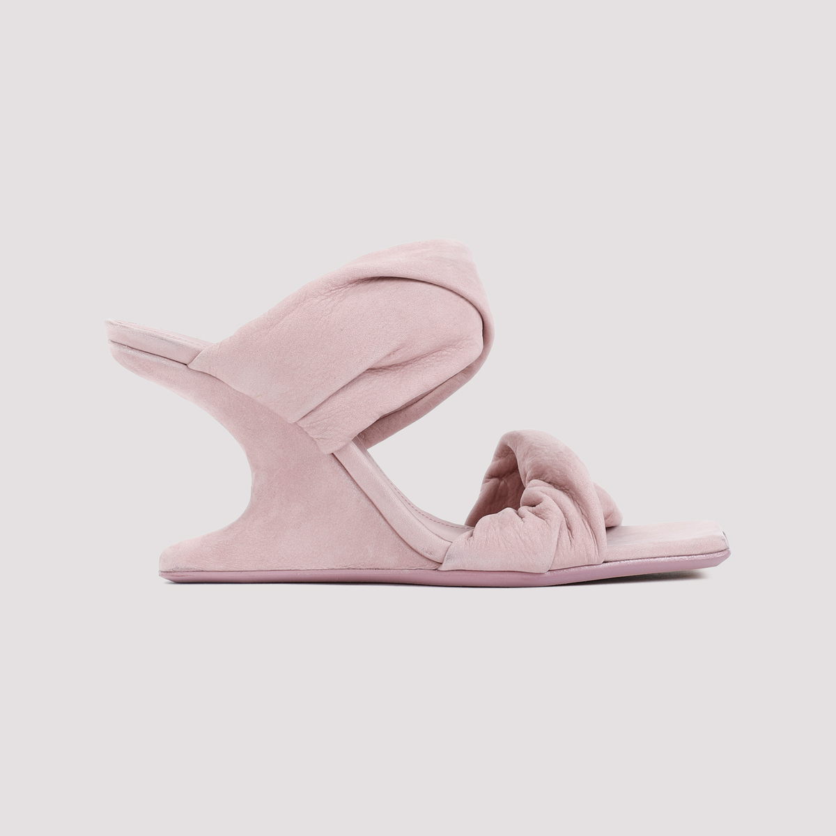Rick Owens Cantilever 8 Twisted Sandal - Pink/Purple