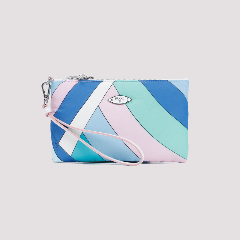 Clutch Pochette Pucci Blue Pucci Pouch Emilio Pucci Bag