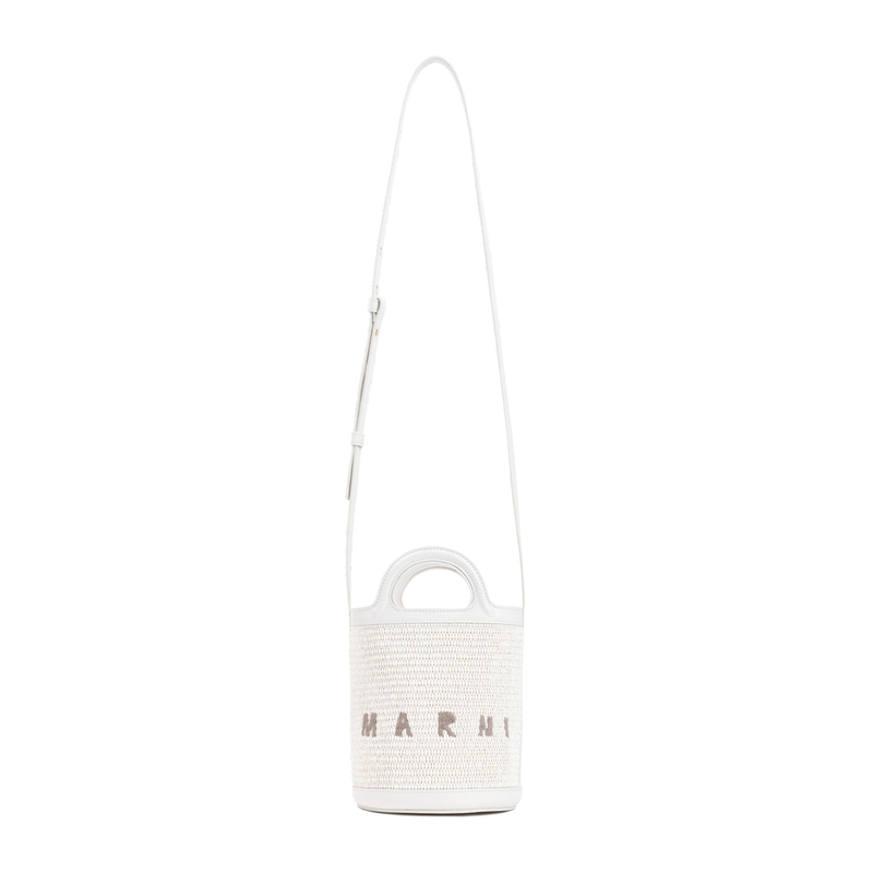 Marni Tropicalia Mini Bucket Bag - Shell | Garmentory
