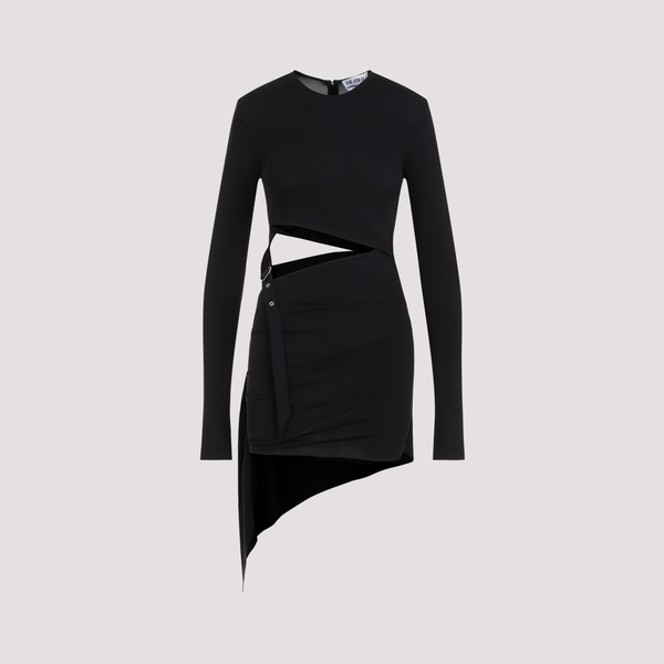 navy blue elegant dress Elegant Navy Blue Off Shoulder Cape Sleeves Evening Dress SS111 Navy Blue / 10 main image 0