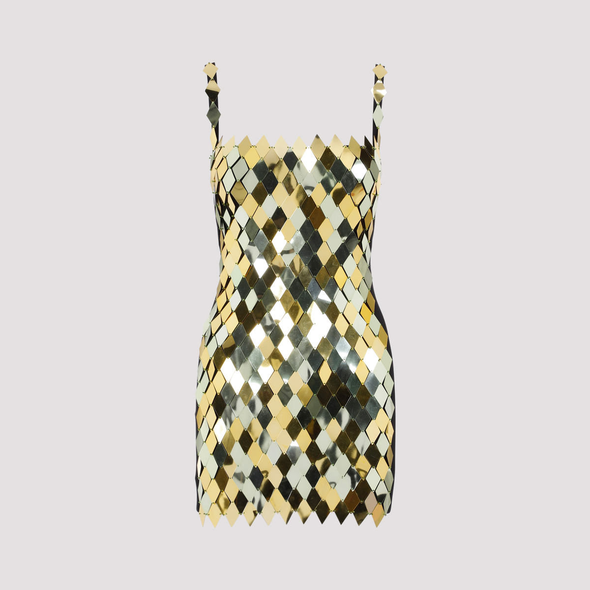 The Attico Rue Mini Dress - Gold | Garmentory