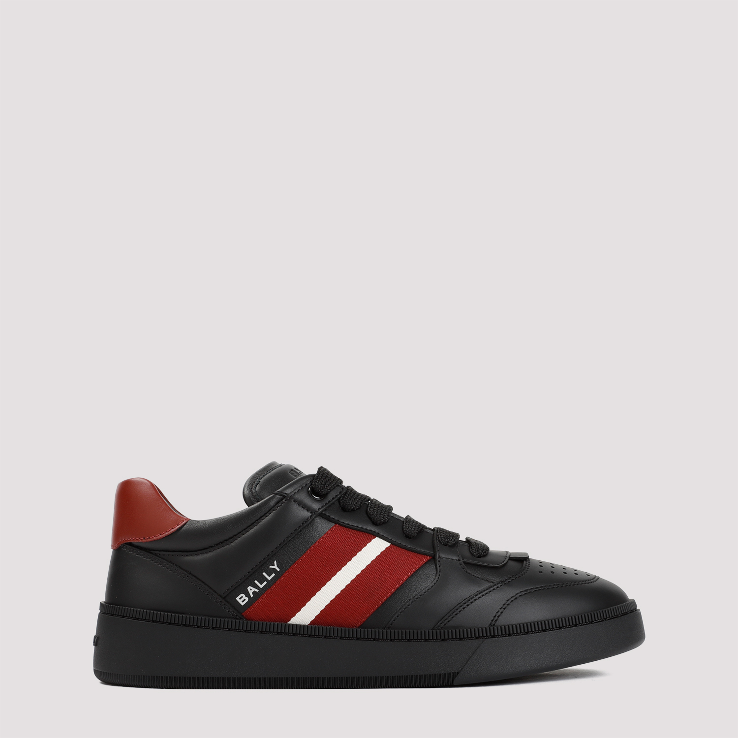 ★BALLY★REBBY スニーカー Bally Rebby Sneakers - Black/Bally Red | Garmentory