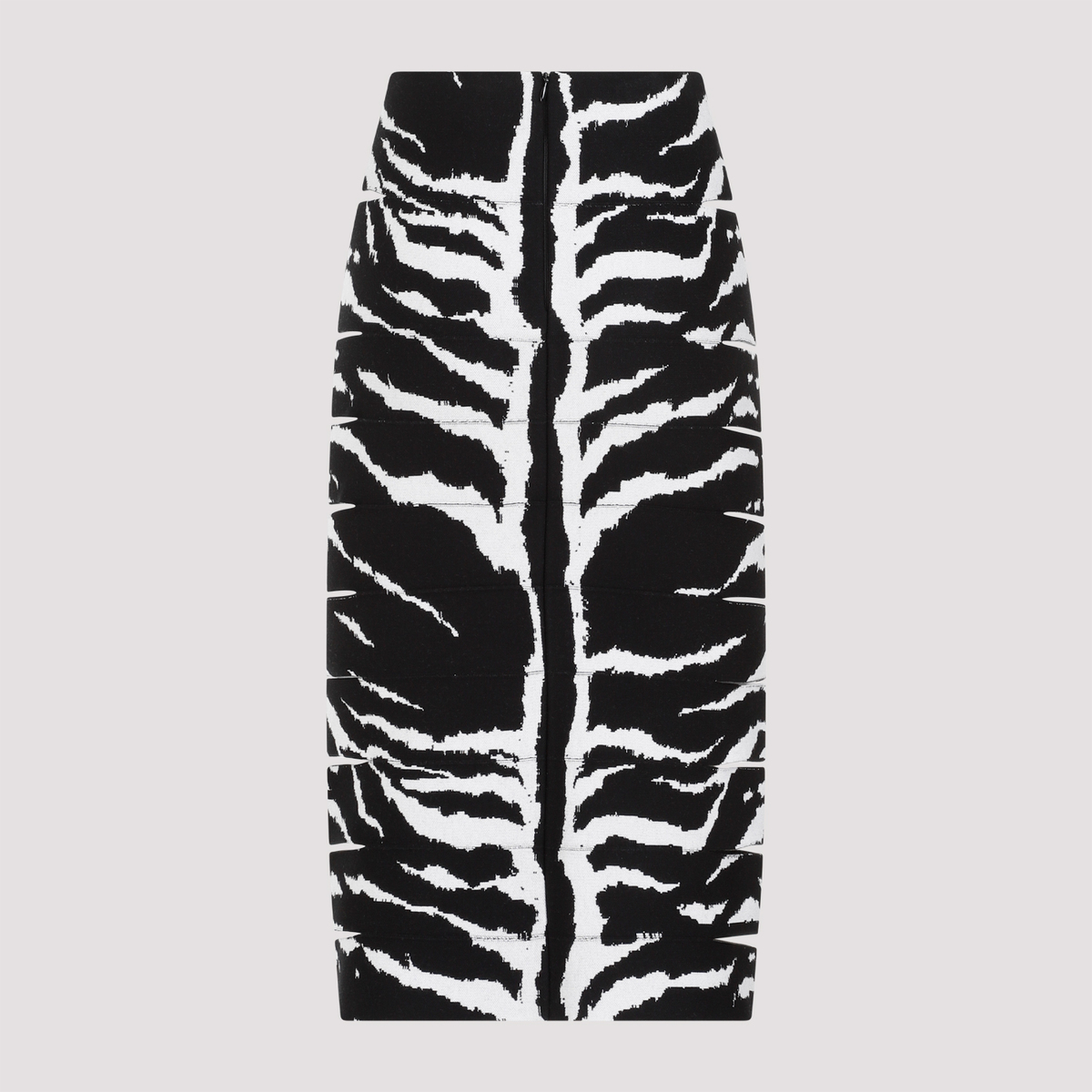 スカート Alaia Alaia Pencil Skirt Zebra Alaia Zebra Pencil Skirt - White/Black Zebra | Garmentory