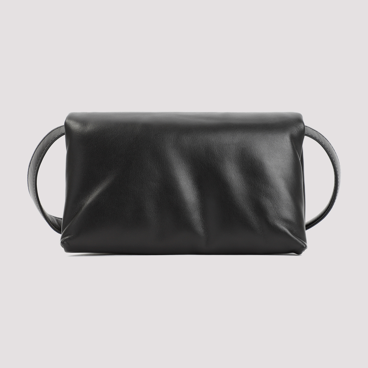 【MARNI】PRISMA SMALL SHOULDER BAG Marni Small Prisma Leather Shoulder Bag | Orange | FARFETCH