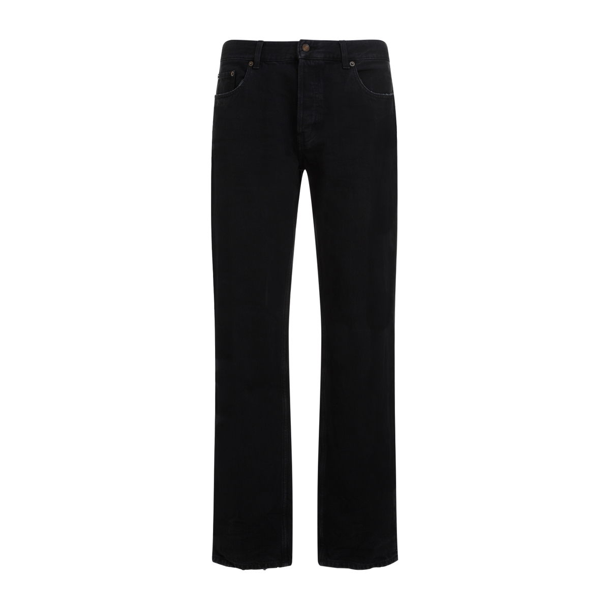 【Saint Laurent】neo carbon cotton relaxed straight jeans saint-laurent1288-neo-carbon-