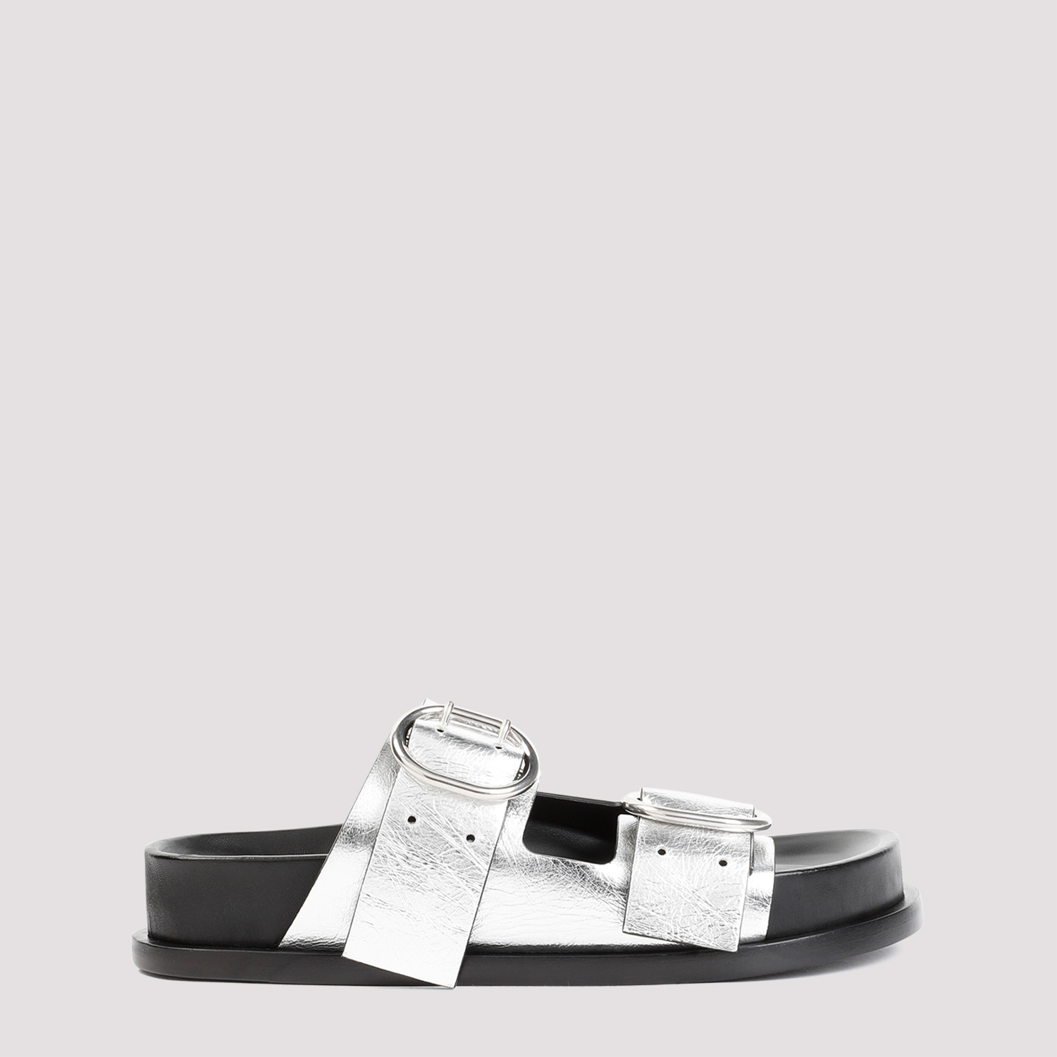 24SS new/Jil Sander コンフォートサンダル Sandal Silver JIL SANDER | Silver Women's Sandals | YOOX