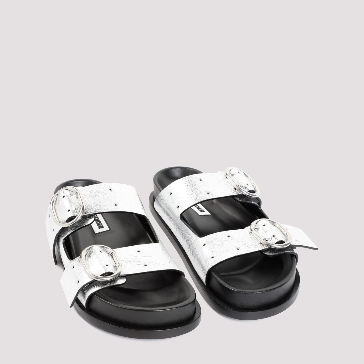 24SS new/Jil Sander コンフォートサンダル Sandal Silver JIL SANDER（ジルサンダー）の「SANDAL（サンダル）」 - WEAR