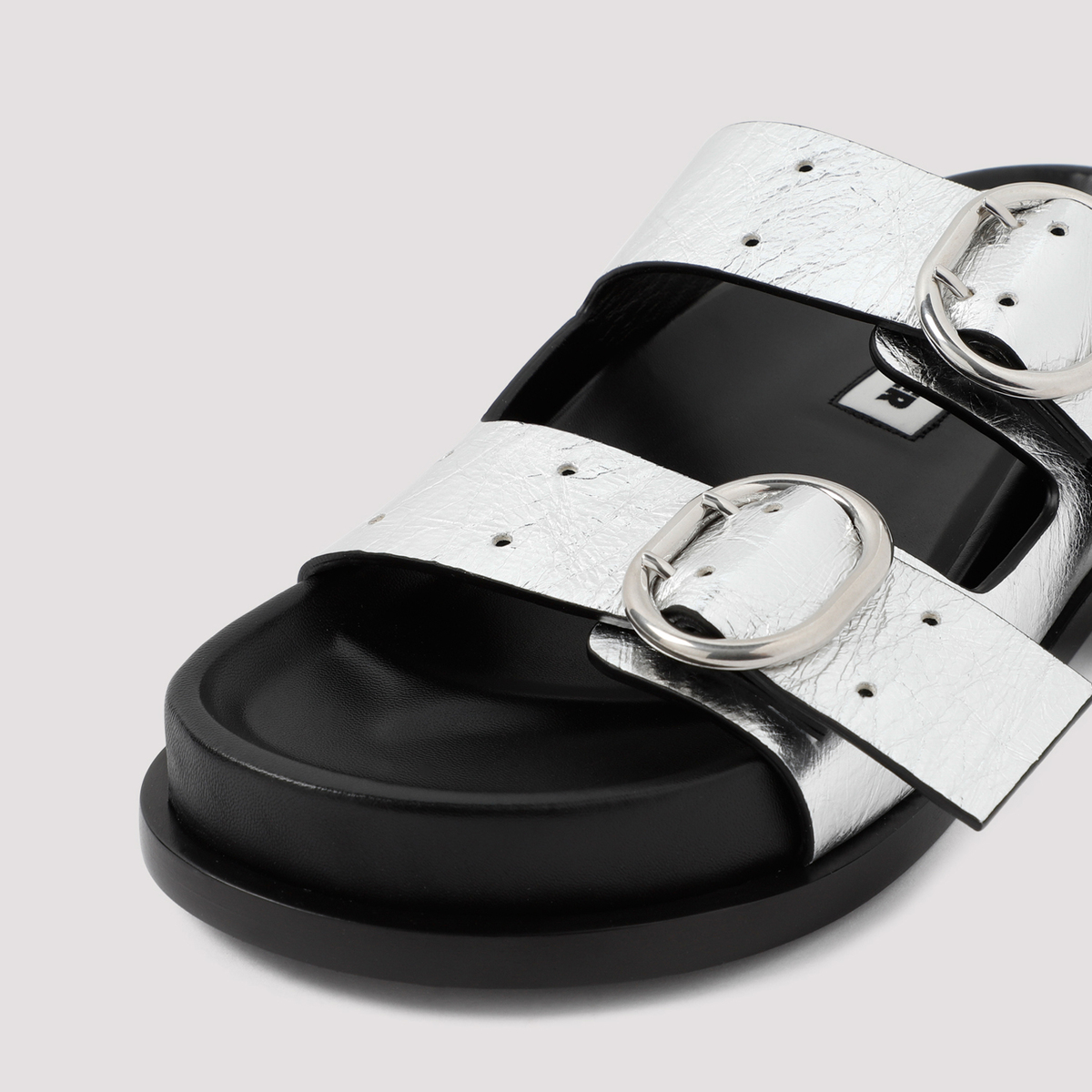 サンダル・ミュール JIL SANDER Women Sandals J15WP0090P5802042 Silver JIL SANDER | Silver Women's Sandals | YOOX