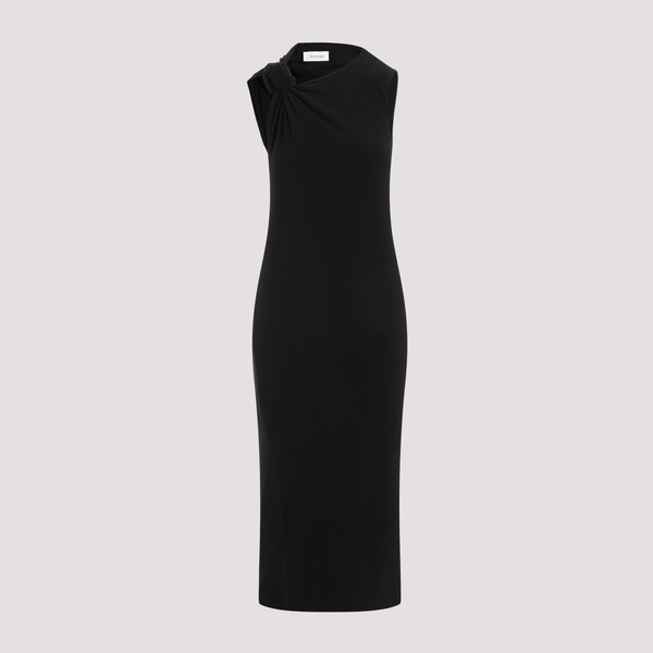 Sportmax Nuble Jersey Dress - Nero | Garmentory