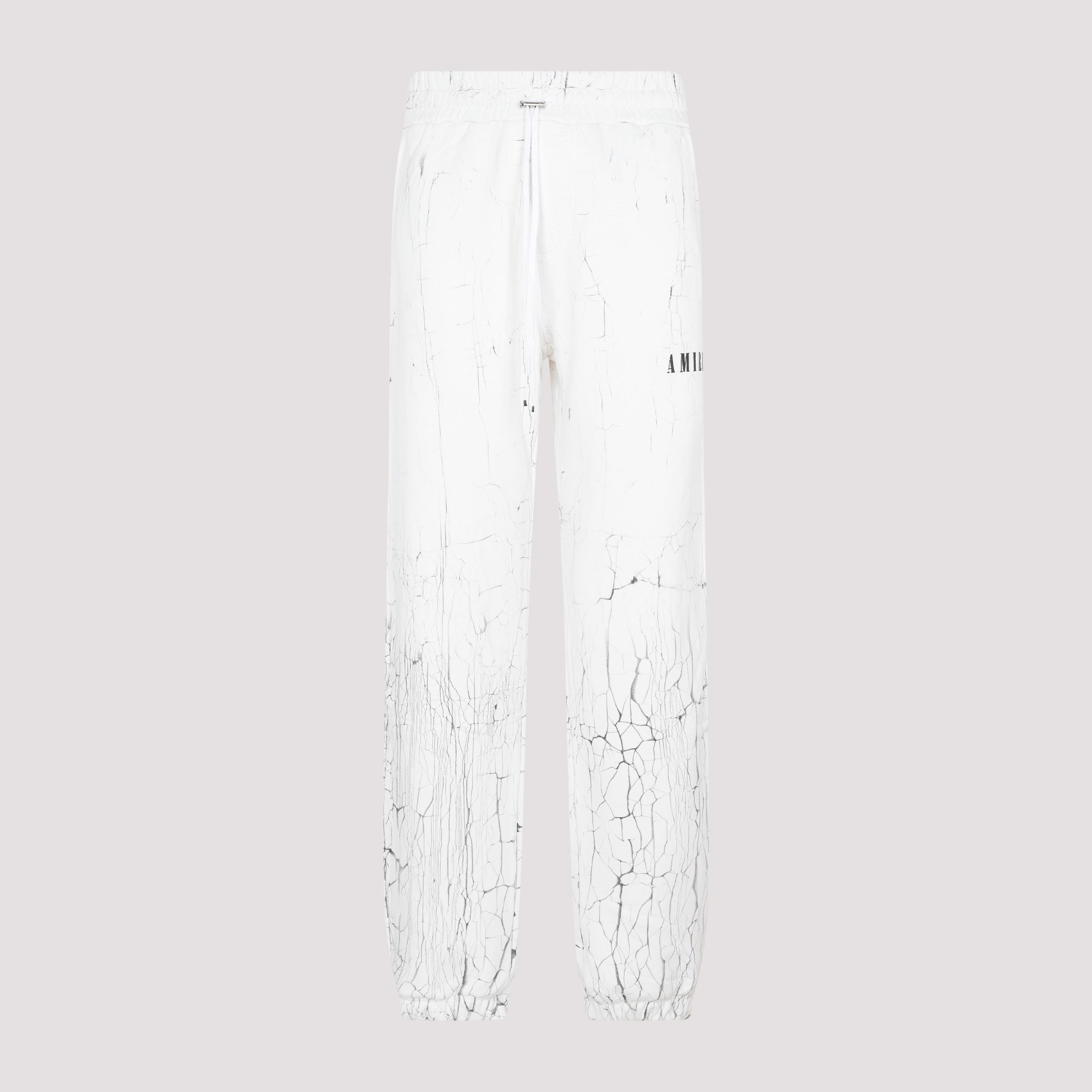 Amiri Cracked Dye Logo Sweatpants | Garmentory