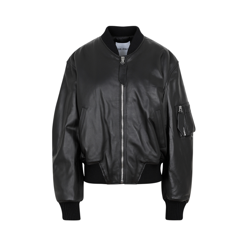 ジャケット THE ATTICO Woman Jacket Black 251WCB00070PLL001AA 100 THE ATTICO: Jacket woman - Black | The Attico jacket