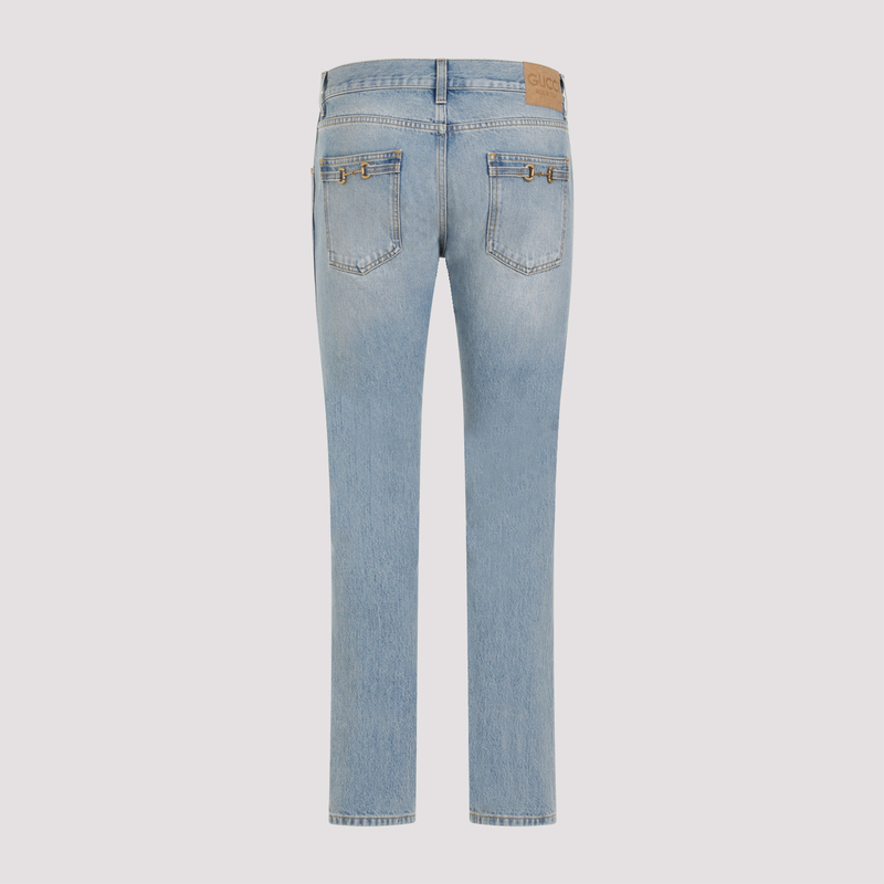 Gucci Cotton Jeans - Blue Mix | Garmentory