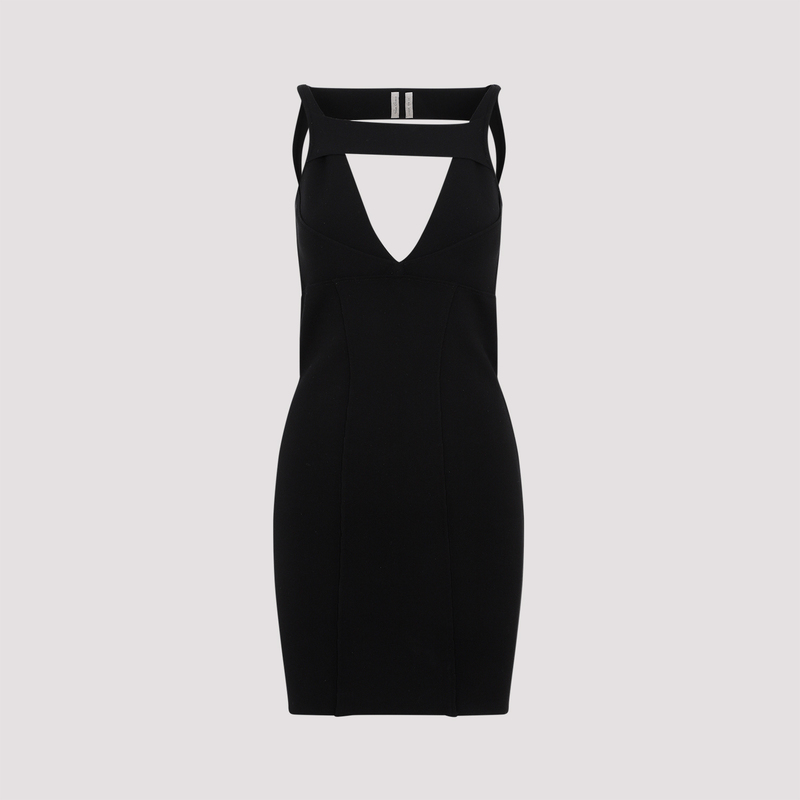 long sleeve black knit mini dress Frankies Bikinis - Jade Long Sleeve Knit Mini Dress main image 1