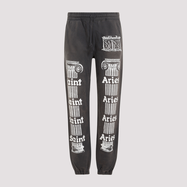 Saint MXXXXXX logo print Track Pants - Black | Garmentory