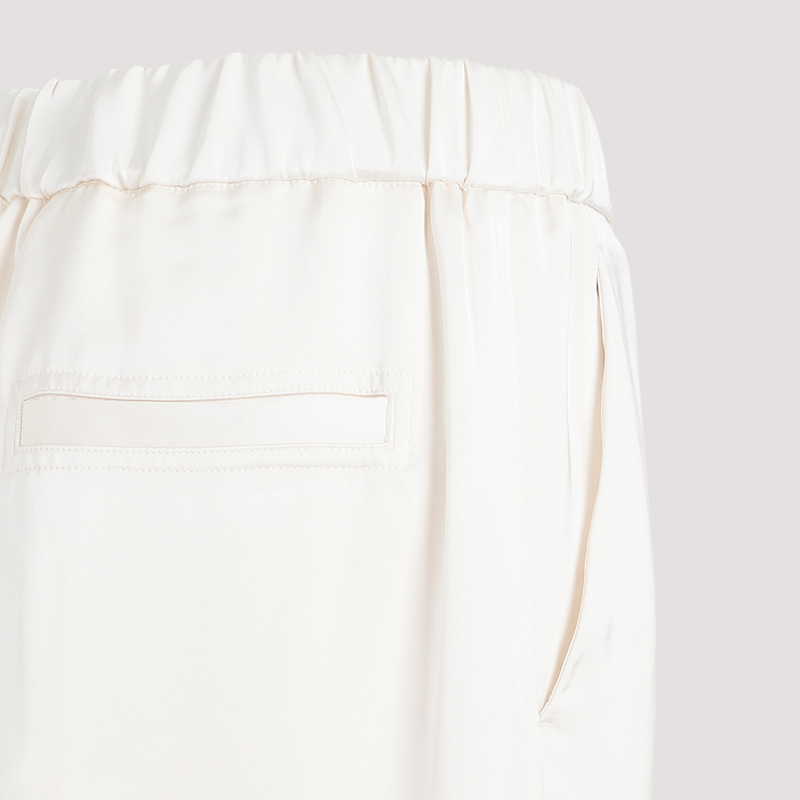 Jil Sander Viscose Pants - White | Garmentory