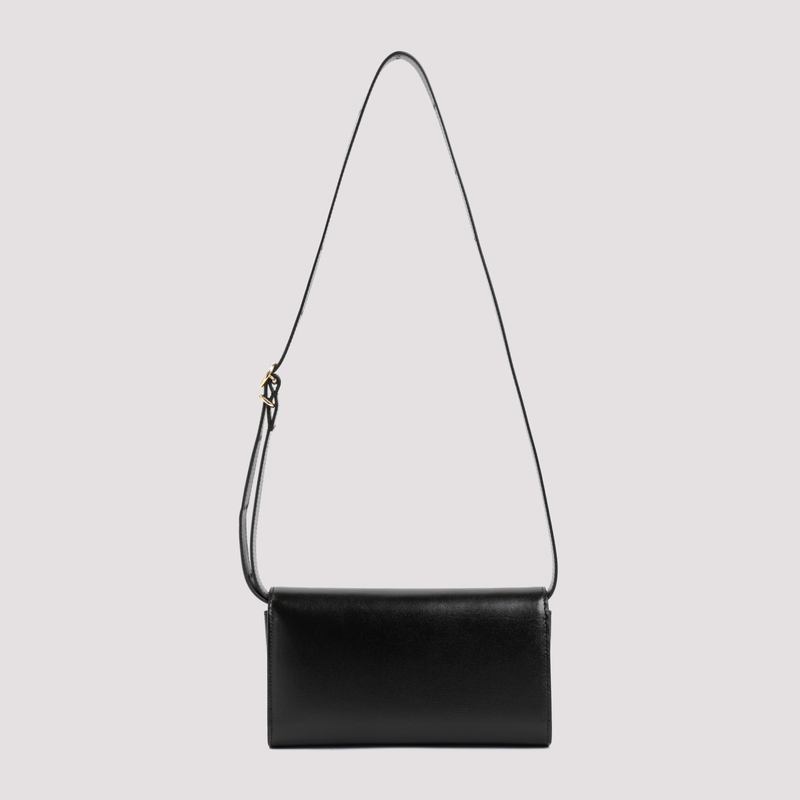 Jil Sander ALL DAY W/BUCKLE Bag - Black | Garmentory 