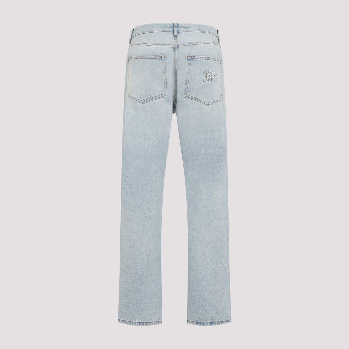 【送関込】MiuMiu☆ミュウミュウ Cotton Jeans 22594748_52619385_600.jpg