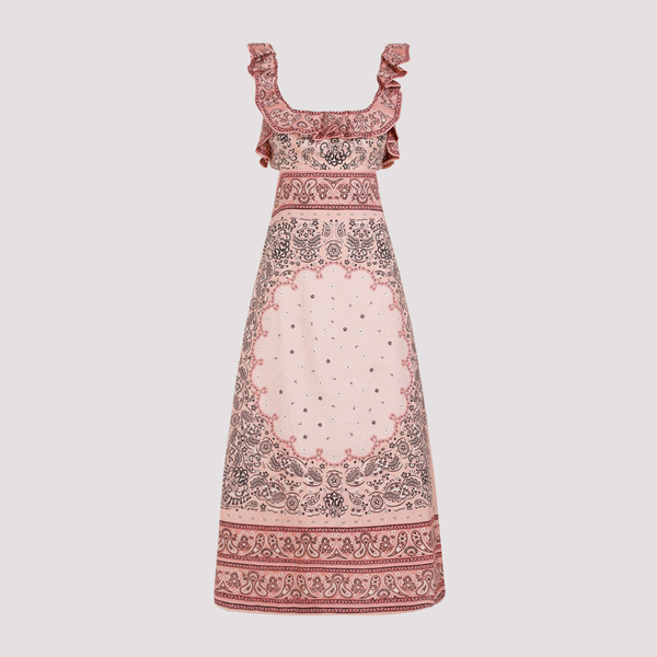 chinese dress ladies Zimmermann Matchmaker Midi Dress
