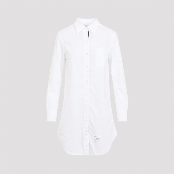 ワンピース Thom Browne Long shirt dress shirt Thom Browne Thigh Length Point Collar Shirtdress | Garmentory