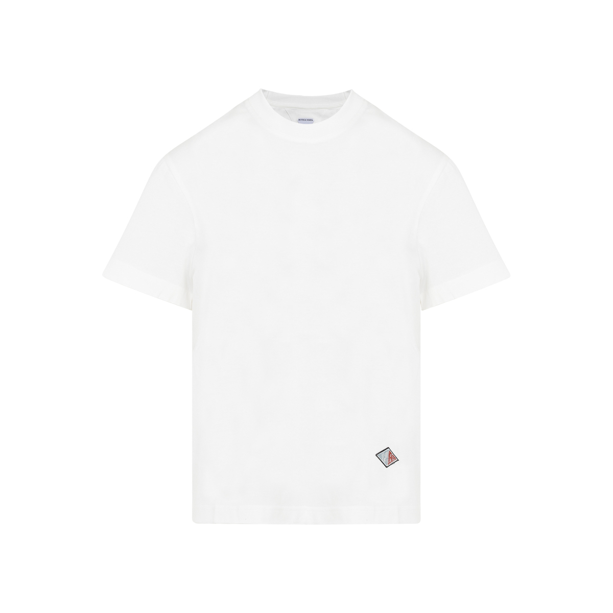 Tシャツ・カットソー BOTTEGA VENETA Men T Shirts 804271V4N50 9071 White Bottega Veneta White cotton T-shirt with leather pocket