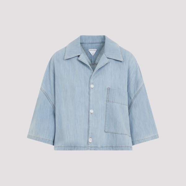 Bottega Veneta Denim Shirt - Light Bleach | Garmentory