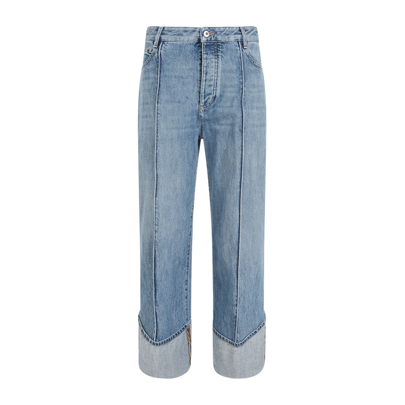 Bottega Veneta Banana Jeans - Mid Blue | Garmentory