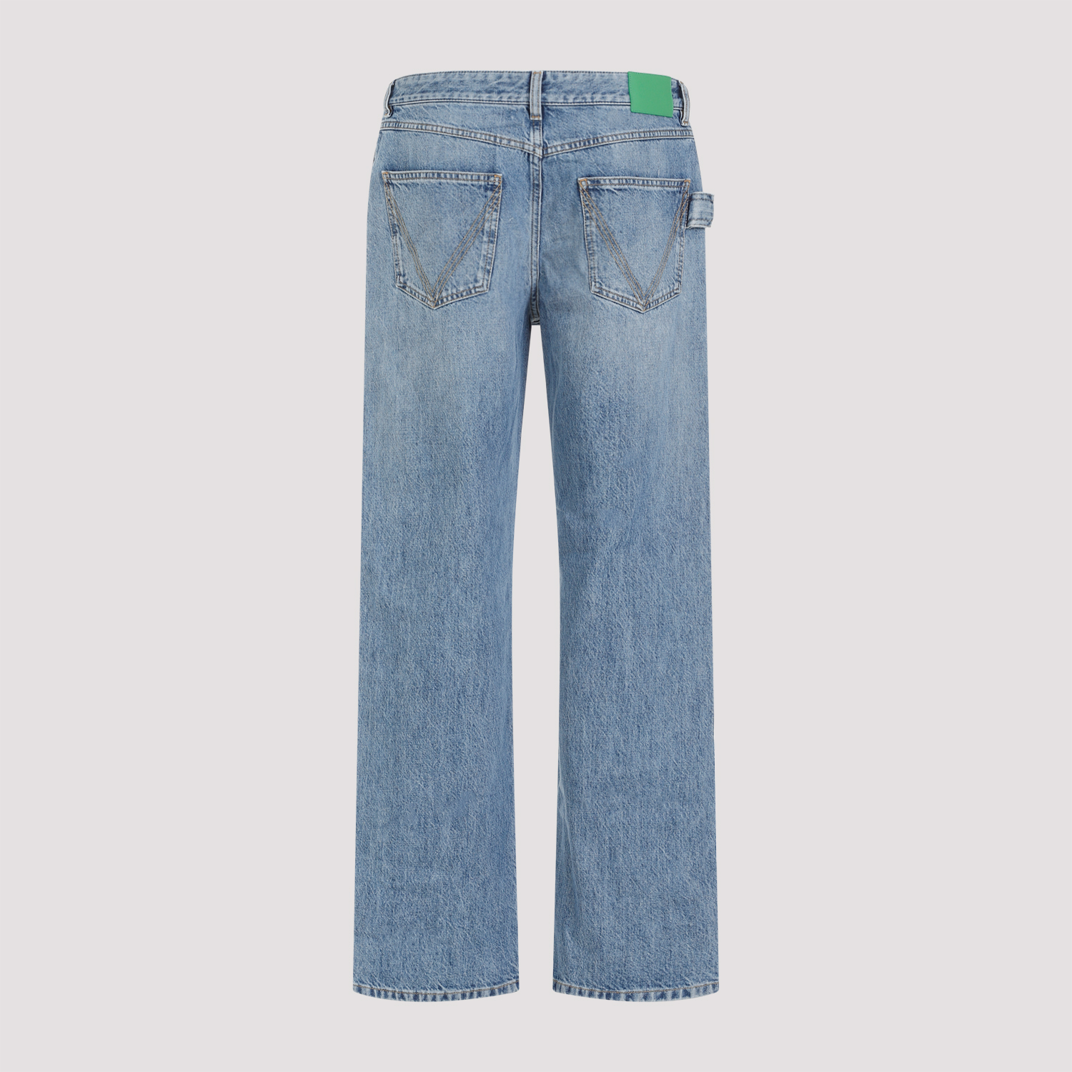 Bottega Veneta Women's Wool and Cotton Pants Blue main image 0
