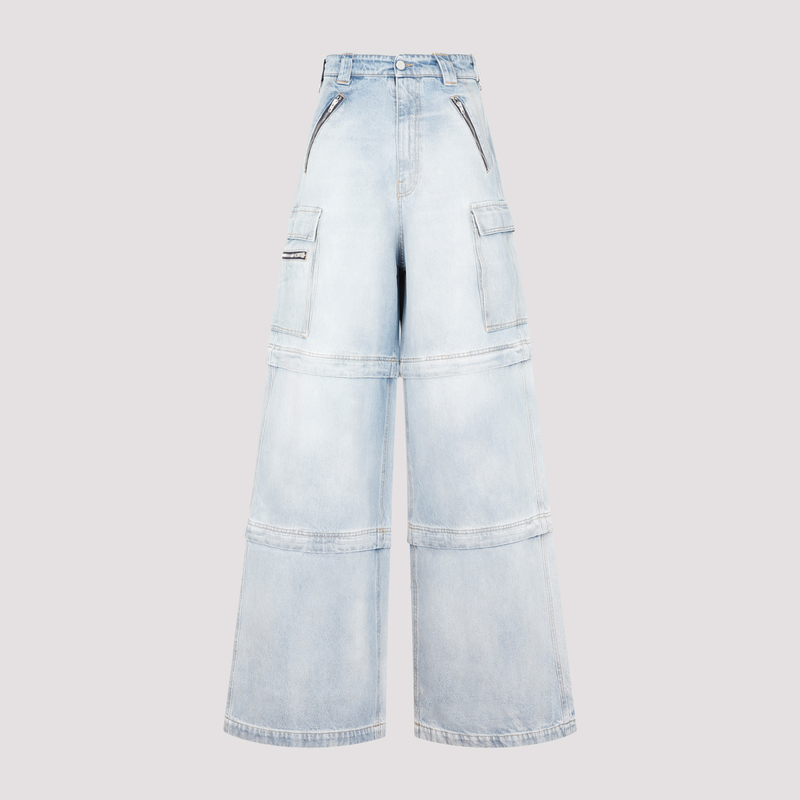 Vetements Transformer Baggy Jeans - Light Blue | Garmentory