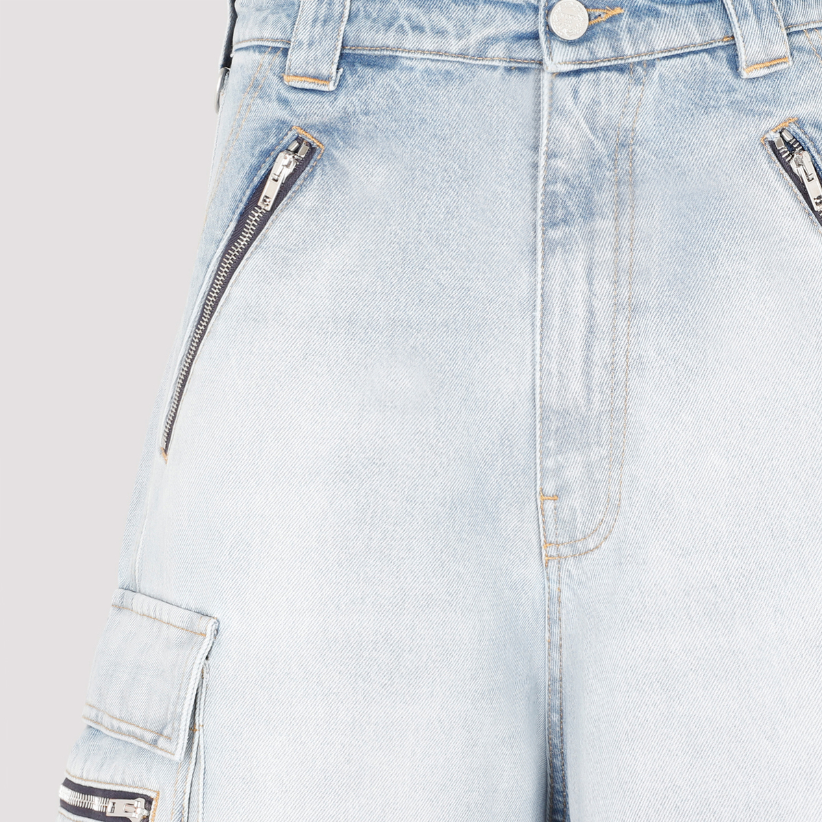 Vetements Transformer Baggy Jeans - Light Blue | Garmentory