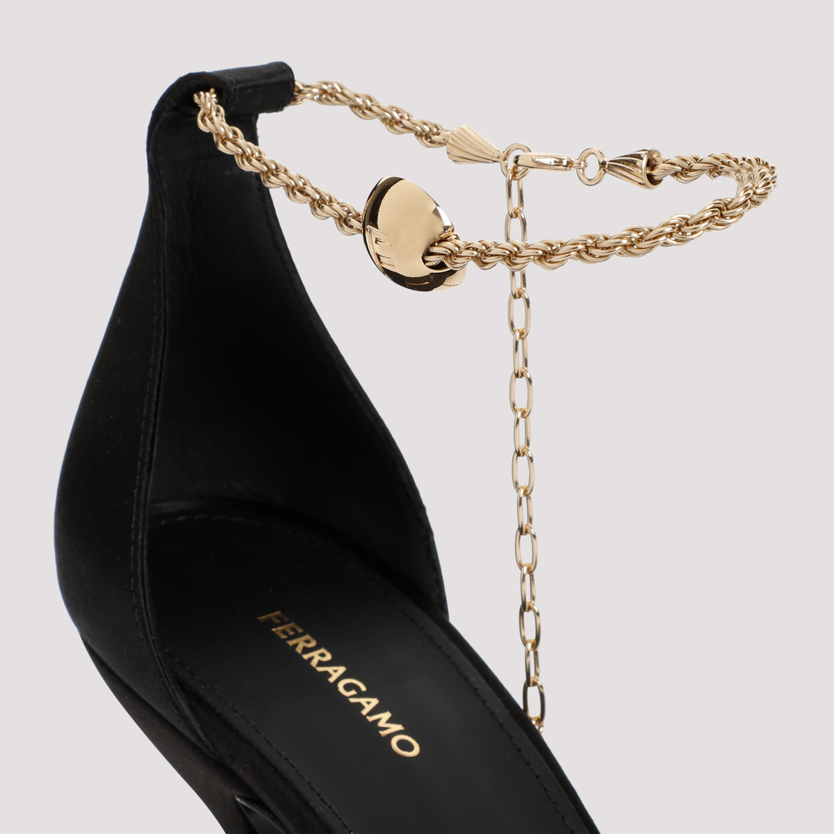 Ferragamo Dana 70 Pumps - Black | Garmentory