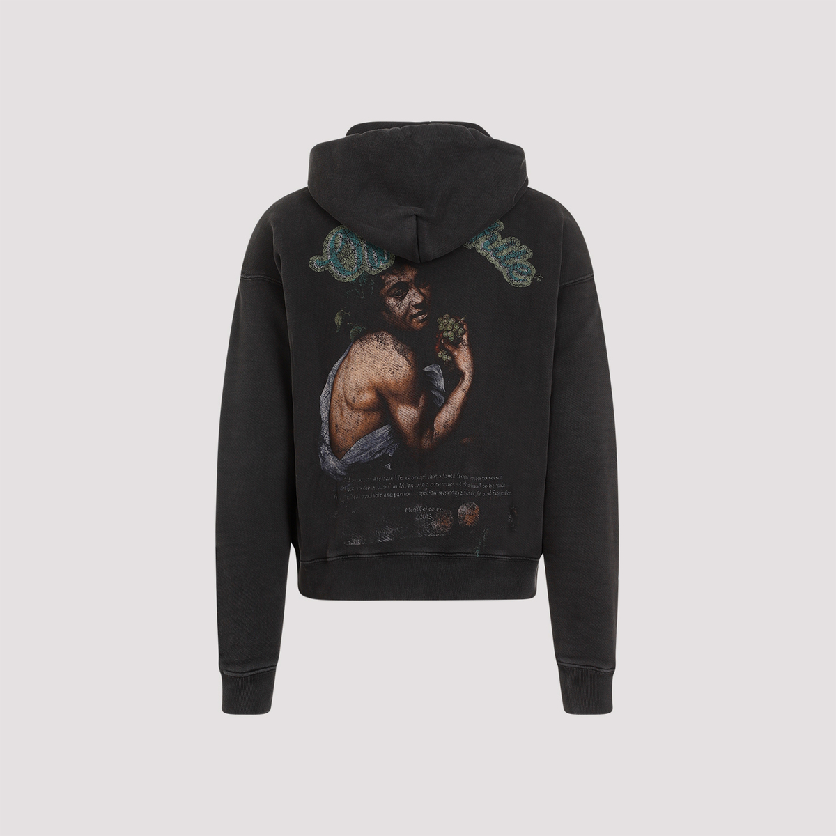 パーカー・フーディ Off-White OMBB085S24FLE020 GREEN BACCHUS SKATE Hoodie Off-White-Green-Bacchus-Skate-