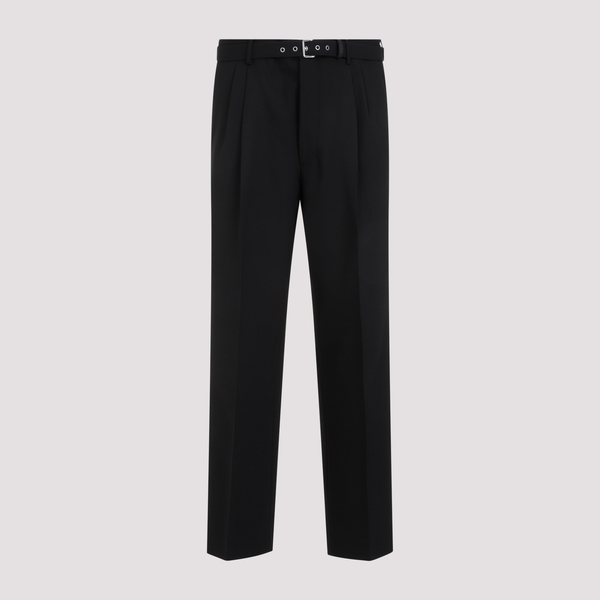 PRADA 00s Virgin Wool Slacks Pants Prada gray wool pants \u2014 JAMES VELORIA