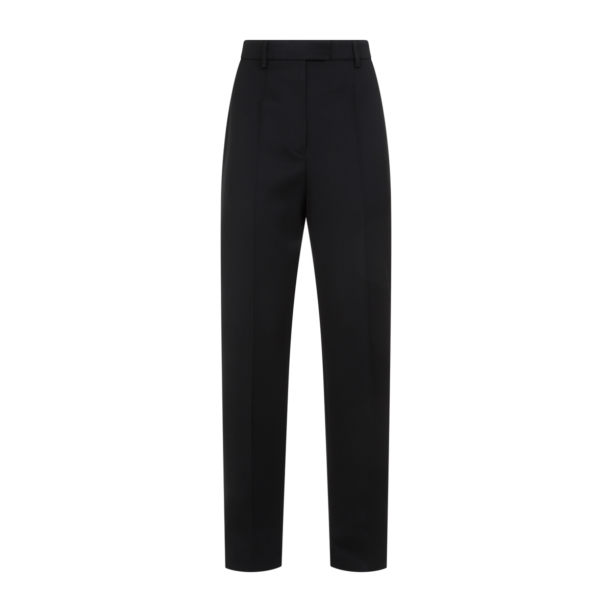 Prada Women Safety-Pin Detail Wool Trousers