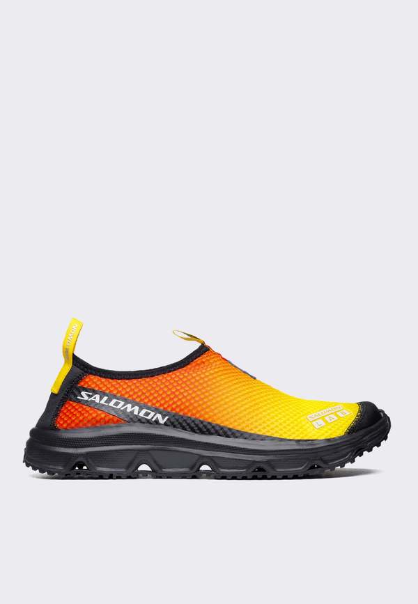 salomon RX moc 3.0 オレンジ SALOMON RX MOC 3.0 Shoes - Black/Lemon/High Risk Red