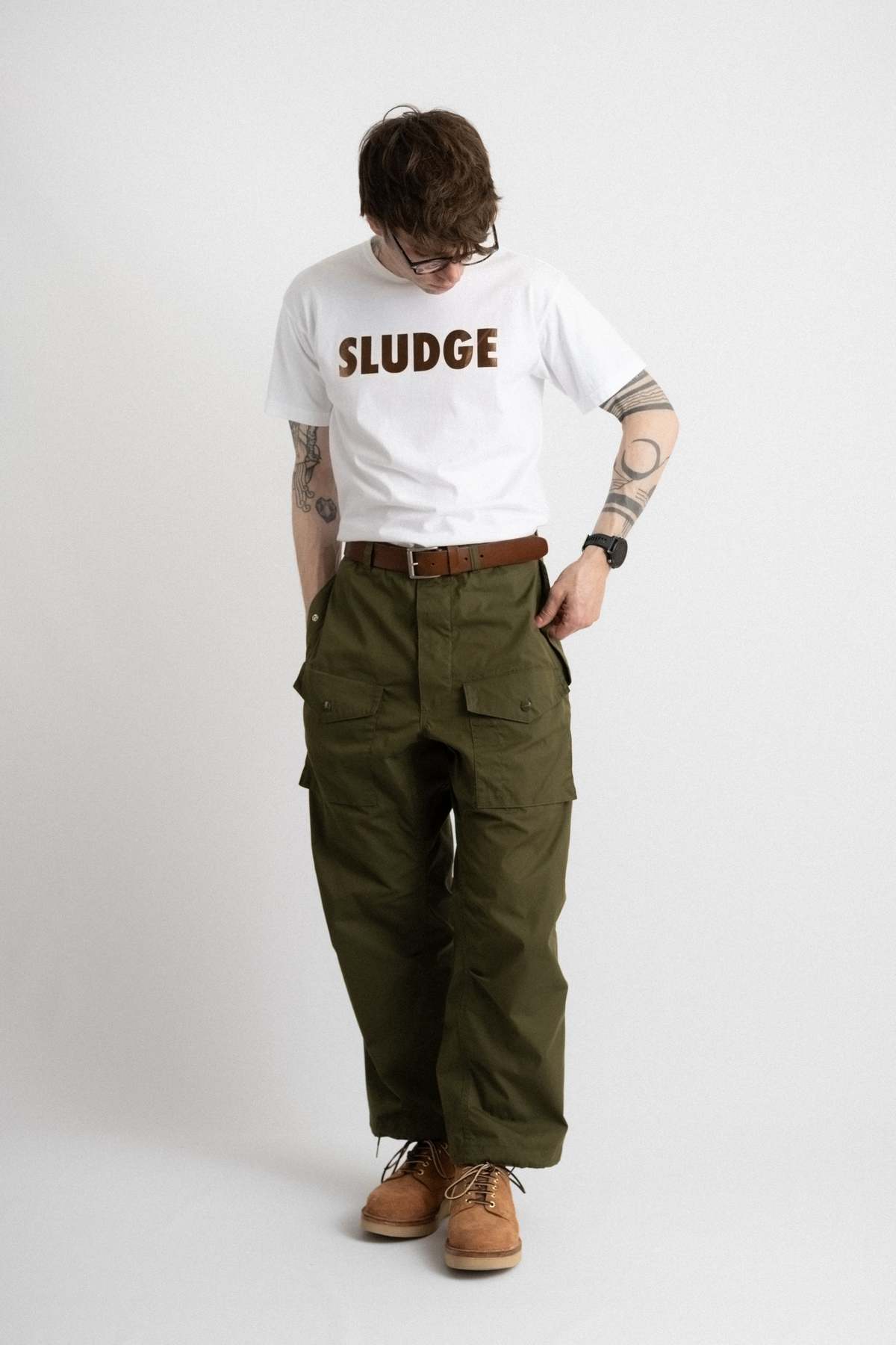 ◆新品◆SASSAFRAS / Overgrown Armor Pants Sassafras Overgrown Armor Pants C/N - Weather Olive | Garmentory