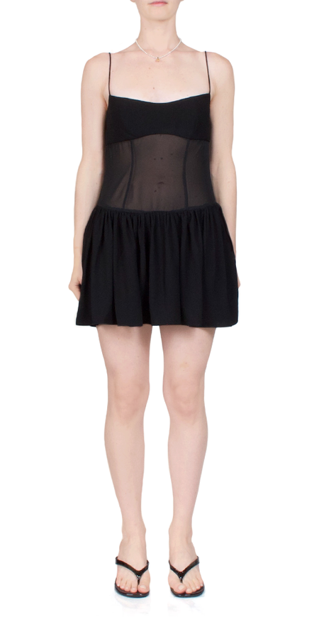 Sandy Liang Toki Dress - White | Garmentory