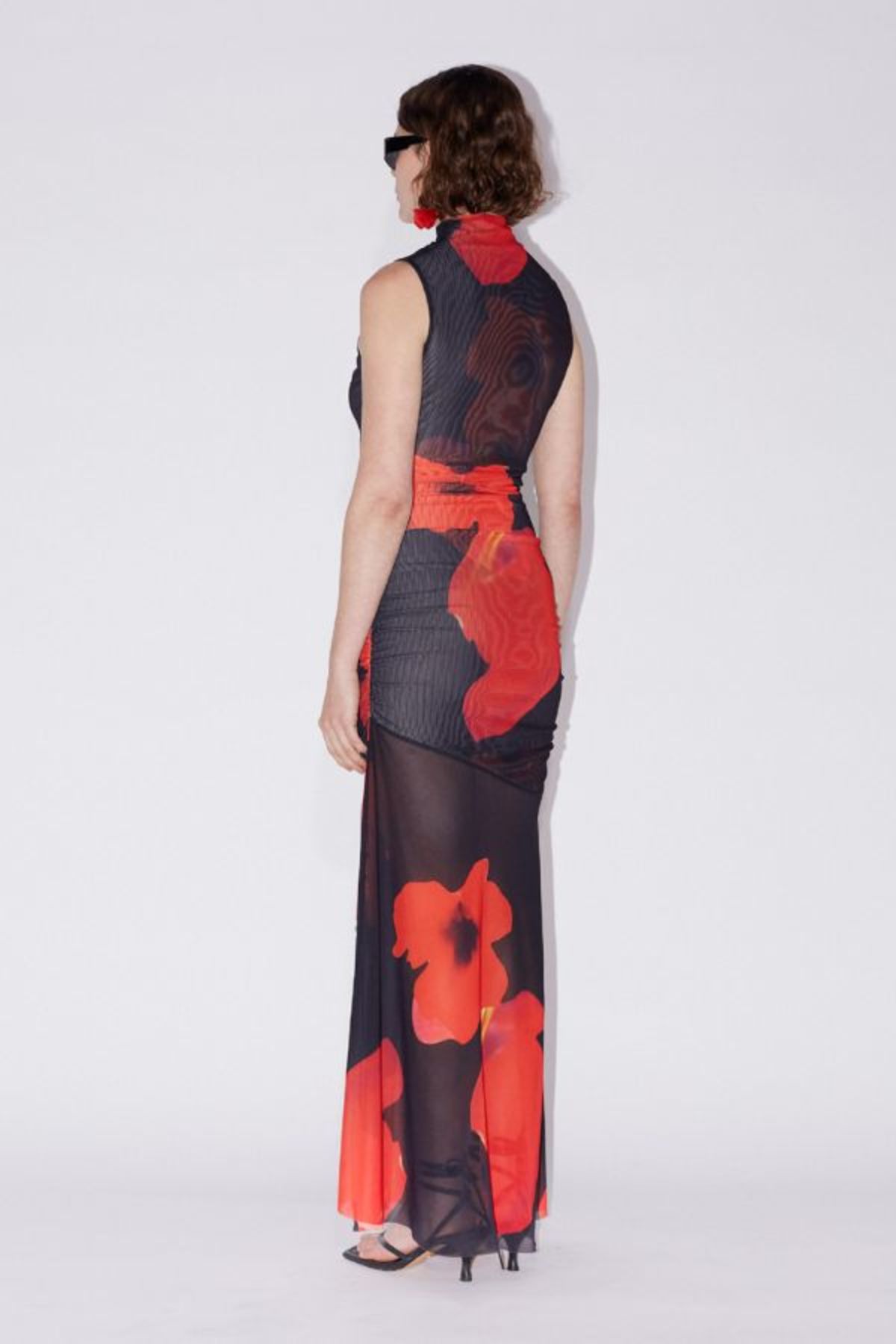 saemdi floral mesh dress ELLIS MESH DRESS
