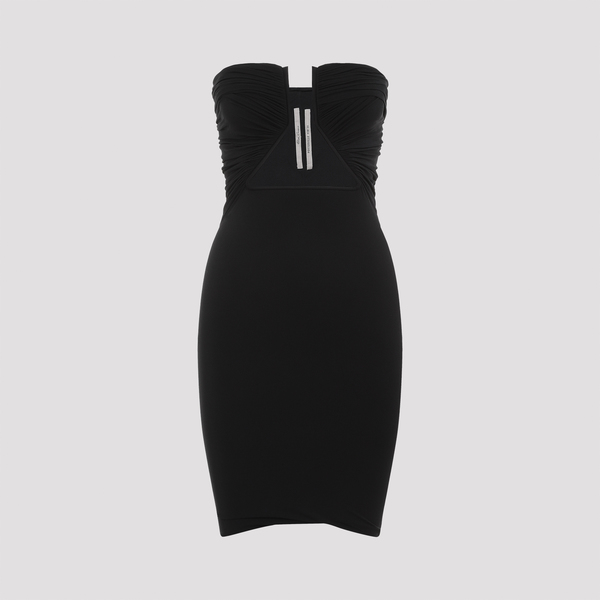 Rick Owens Jersey Prong Mini Dress | Garmentory