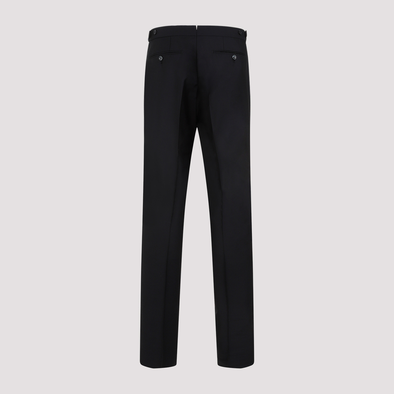パンツ TOM FORD SS25 WOVEN TROUSERS (PAW397 FAP219 XECBL) Tom Ford Silk pants with polka dot pattern | Women's