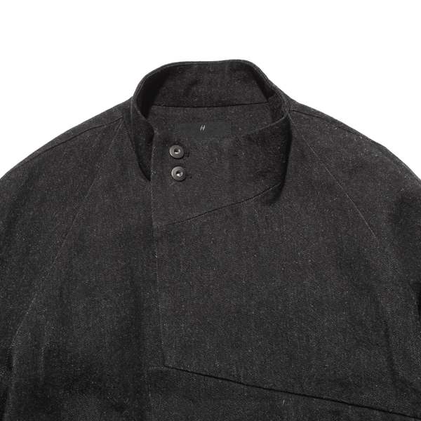 Common Divisor Vale Jacket - Black Denim | Garmentory