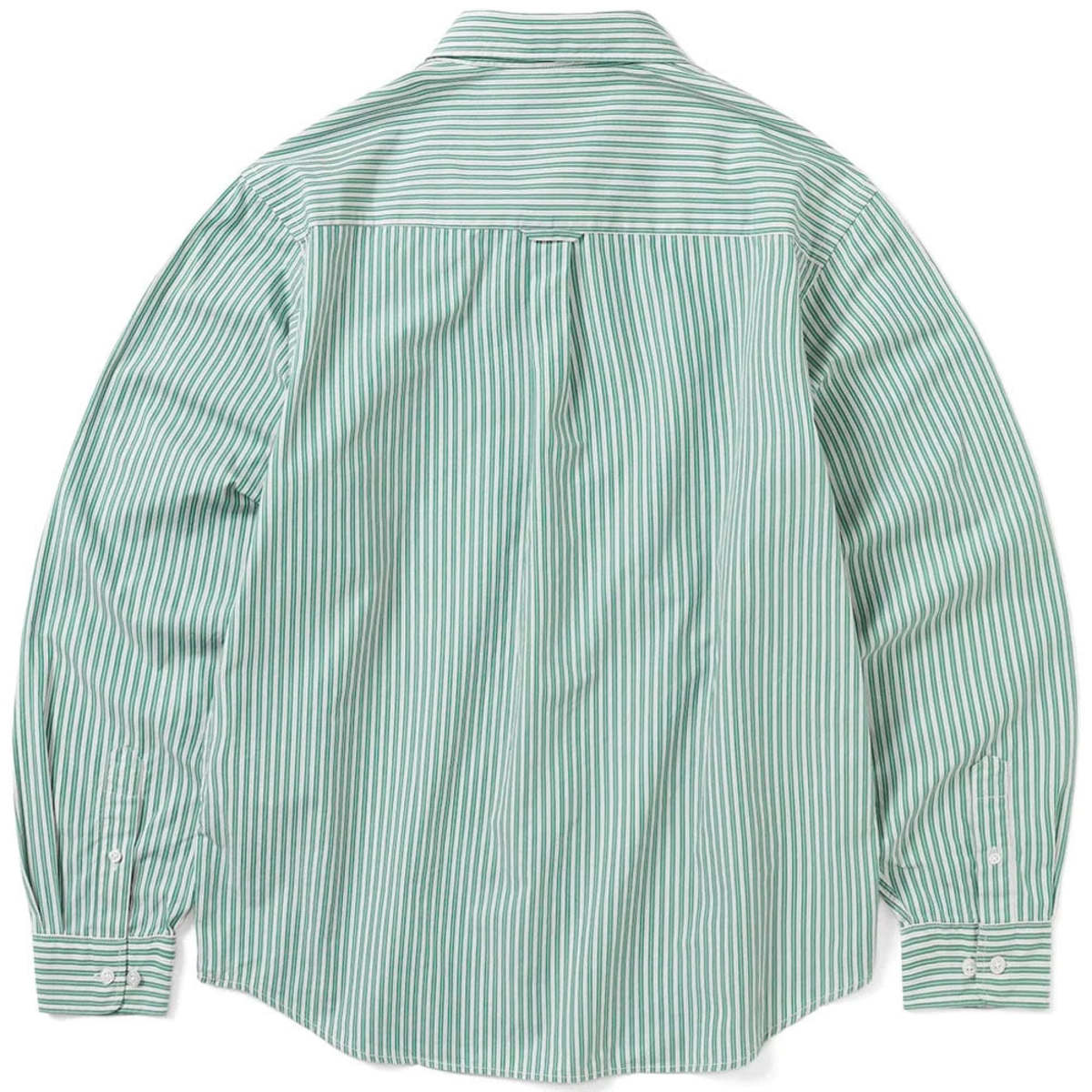 ThisIsNeverThat Dsn Striped Shirt - Green | Garmentory