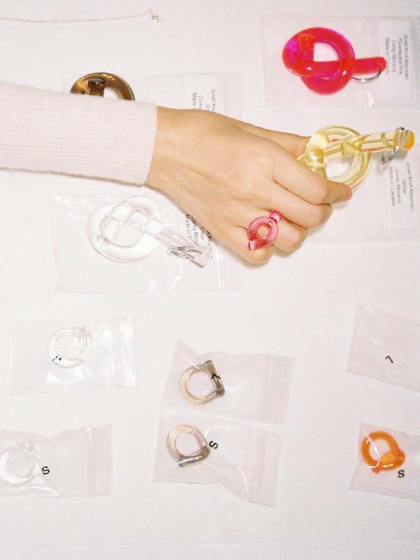 Corey Moranis Small Knot Keychain