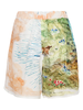 Anntian Silk Shorts - Thumbnail 2