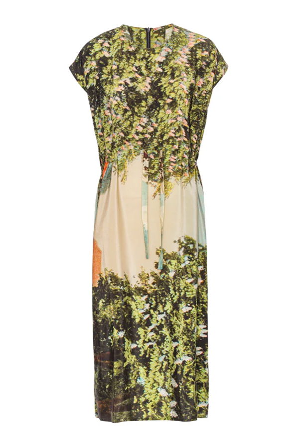anntian Simple Dress - Digital Printed Gots F