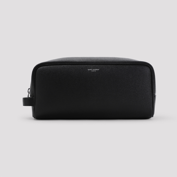 Saint Laurent YSL Cosmetic Pouch - Nero | Garmentory
