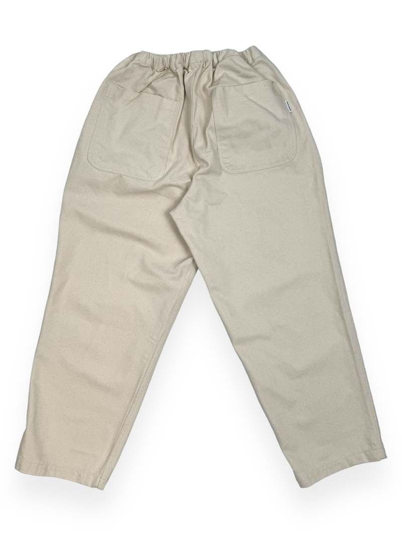 Kappy 2Tuck Wide Denim Pant - Cream | Garmentory